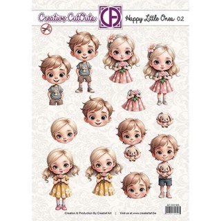 (CCO-005)3D Creative CutOuts Happy Little ones 02