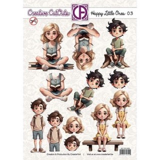(CCO-009)3D Creative CutOuts Happy Little ones 03