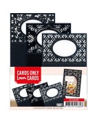 (COLCA6005)Cards Only - Laser Cards 4K - Set 3 zwart