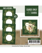 (COVCG001G)Cards Only - Velvet Cards 4K - Set 1 groen / goud