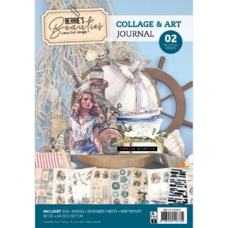 (BBCA10002)Berries Beauties - Collage & Art Journal 2 - Nautical Breeze