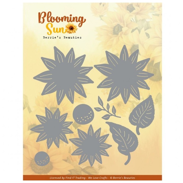 (BBD10051)Dies - Berries Beauties - Blooming sun - Sunny Flowers