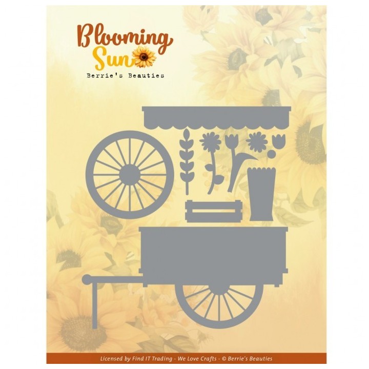 (BBD10052)Dies - Berries Beauties - Blooming sun - Sunny Market Cart