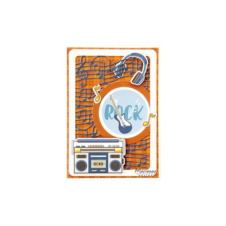 (LR0911)Creatables Musical Frame (A6)