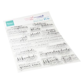 (CS1173)Clear stamp Falderie Faldera