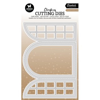 (SL-ES-CD1019)Studio Light Cutting Die Window folding card Essentials nr.1019