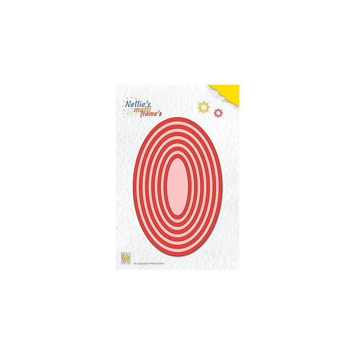(MFD057)Multi Frame Die straight oval