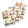 (11-DCD615)Katy Sue Designs Holly & Wine 3D Die-Cut Decoupage (3pcs)