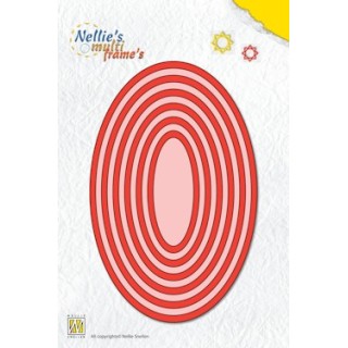 (MFD057)Multi Frame Die straight oval