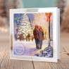 (11-DCD616)Katy Sue Designs A Christmas Walk 3D Die-Cut Decoupage (3pcs)