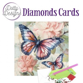 (DDDC1185)Dotty Designs Diamond Cards - Flutter Flair 1
