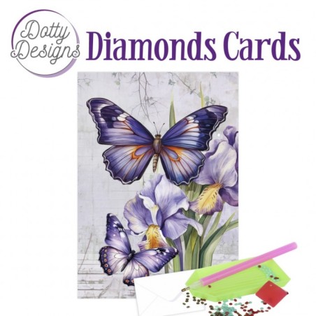(DDDC1186)Dotty Designs Diamond Cards - Flutter Flair 2