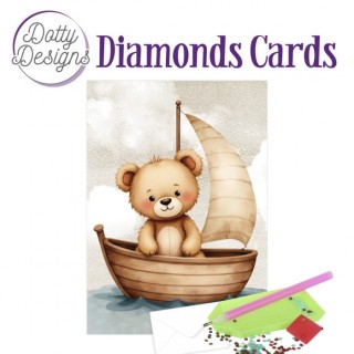 (DDDC1188)Dotty Designs Diamond Cards - Teddy 2