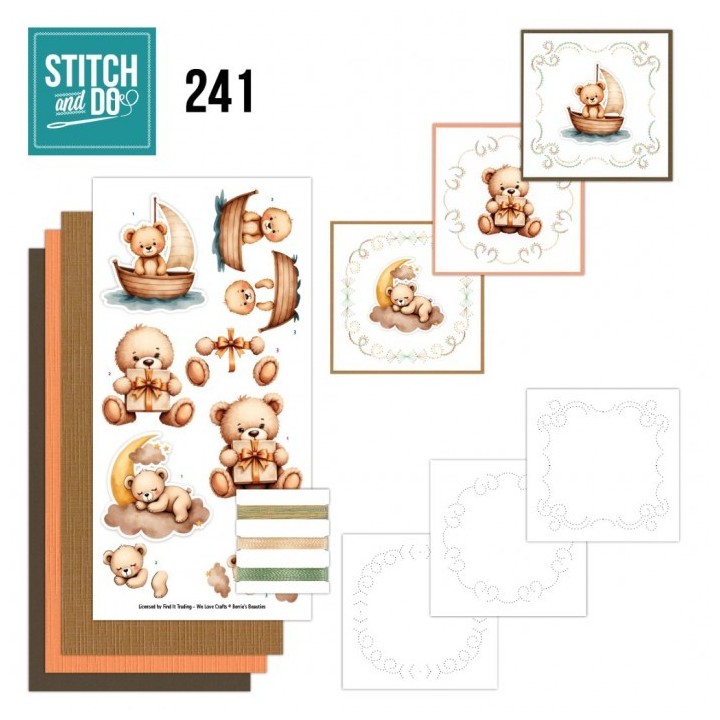 (STDO241)Stitch and Do 241 - Berries Beauties - Teddy
