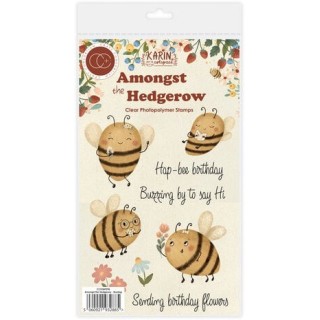 (CCSTMP098)Craft Consortium Amongst the Hedgerow A6 Clear Photopolymer Stamps Buzzing