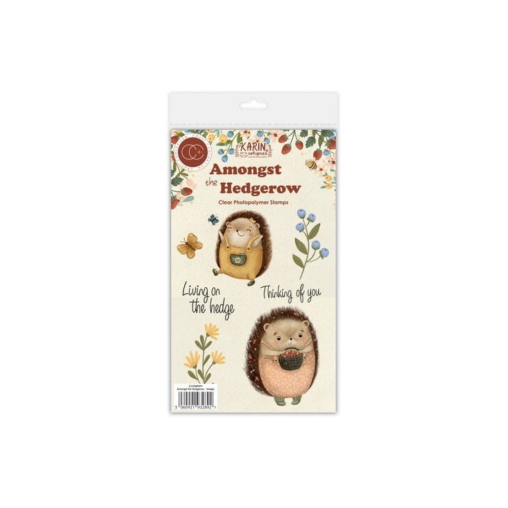 (CCSTMP099)Craft Consortium Amongst the Hedgerow A6 Clear Photopolymer Stamps Hedge