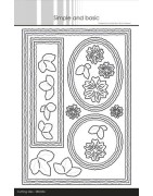 (SBD556)Simple and Basic Old Paper A5 Dies