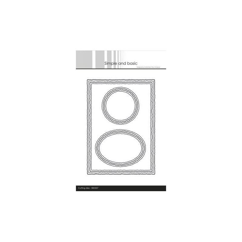 (SBD557)Simple and Basic Old Paper 5x7 Inch Dies