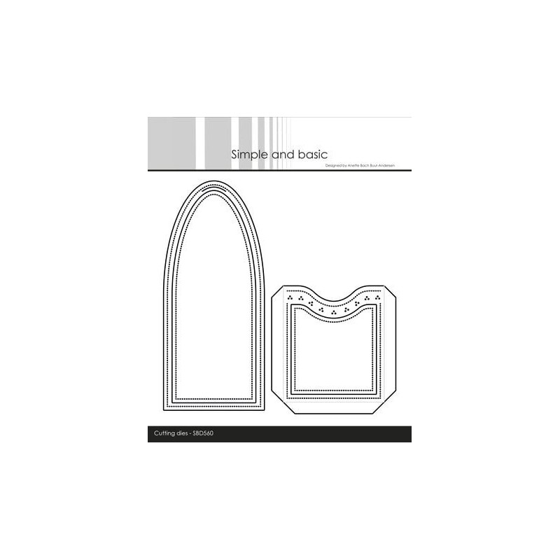 (SBD560)Simple and Basic Beautiful Pocket Tag Dies (SBD560)Simple and Basic Beautiful Pocket Tag Dies