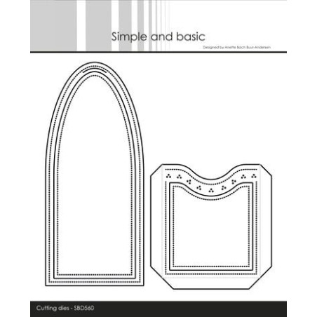 (SBD560)Simple and Basic Beautiful Pocket Tag Dies