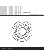 (SBD562)Simple and Basic Dougnuts and Sprinkles Dies