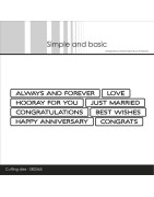 (SBD565)Simple and Basic All-in-one Plate - Love Dies