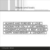(SBD565)Simple and Basic All-in-one Plate - Love Dies