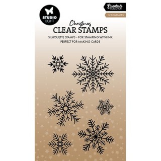 (SL-ES-STAMP856)Studio light clear stamp Snowflakes Essentials nr.856