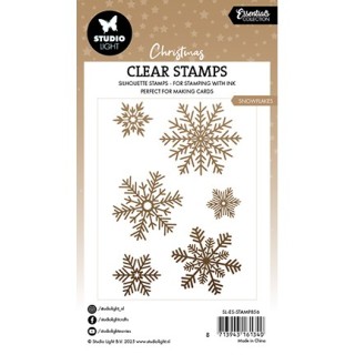 (SL-ES-STAMP856)Studio light clear stamp Snowflakes Essentials nr.856