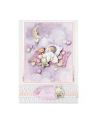 (11-DCD534)Katy Sue Designs Baby Girl with Moon 3D Die-Cut Decoupage (3pcs)
