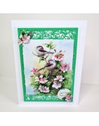 (11-DCD528)Katy Sue Designs Birds in Blossom 3D Die-Cut Decoupage (3pcs)