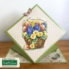 (11-DCD500)Katy Sue Designs Birthday Flower 3D Die-Cut Decoupage (3pcs)