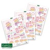 (11-DCD572)Katy Sue Designs Birthday Layer Cake 3D Die-Cut Decoupage (3pcs)
