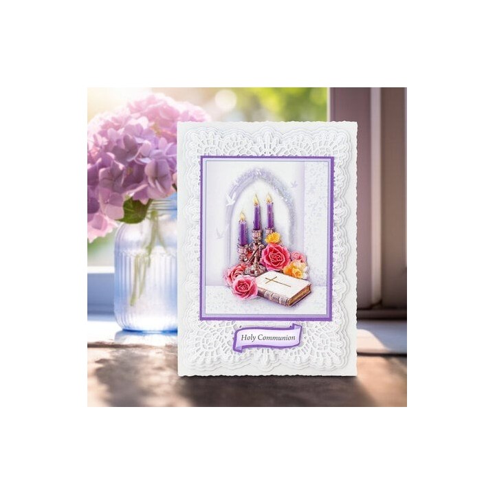 (11-DCD533)Katy Sue Designs Confirmation/Communion 3D Die-Cut Decoupage (3pcs)