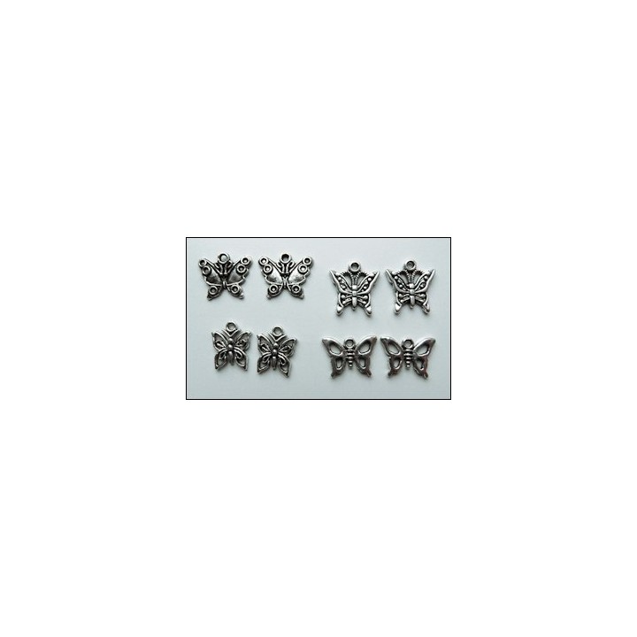 (JU0881)Marianne Design Charms butterflies