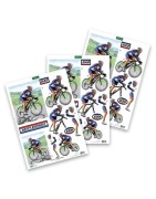 (11-DCD623)Katy Sue Designs Cycling 3D Die-Cut Decoupage (3pcs)