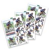 (11-DCD623)Katy Sue Designs Cycling 3D Die-Cut Decoupage (3pcs)