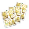 (11-DCD725)Katy Sue Designs Daffodil Window 3D Die-Cut Decoupage (3pcs)