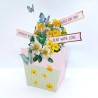 (11-DCD700)Katy Sue Designs Flower Patch 3D Die-Cut Decoupage (3pcs)