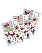(11-DCD627)Katy Sue Designs Football 3D Die-Cut Decoupage (3pcs)