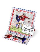 (11-DCD627)Katy Sue Designs Football 3D Die-Cut Decoupage (3pcs)