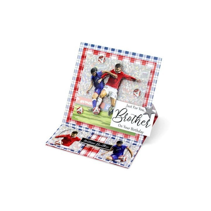 (11-DCD627)Katy Sue Designs Football 3D Die-Cut Decoupage (3pcs)