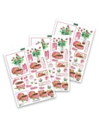 (11-DCD571)Katy Sue Designs Roses & Chocolates 3D Die-Cut Decoupage (3pcs)