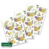 (11-DCD610)Katy Sue Designs Spring Flowers 3D Die-Cut Decoupage (3pcs)