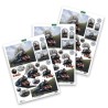(11-DCD544)Katy Sue Designs Steam Train 3D Die-Cut Decoupage (3pcs)