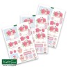 (11-DCD569)Katy Sue Designs Teacups, Flowers and Cake 3D Die-Cut Decoupage (3pcs)