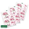 (11-DCD607)Katy Sue Designs Tumbling Roses 3D Die-Cut Decoupage (3pcs)