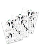(11-DCD591)Katy Sue Designs Wedding Day 3D Die-Cut Decoupage (3pcs)