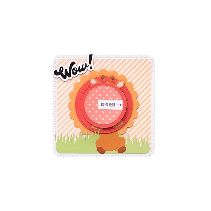 (CCL-ES-CD1032)Studio Light Cutting Die Peekaboo circle Essentials nr.1032