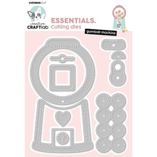 (CCL-ES-CD1033)Studio Light Cutting Die Gumball machine Essentials nr.1033
